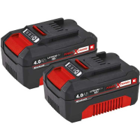 Einhell Power X Change Twinpack 2x 4,0Ah 18V 2 stuks