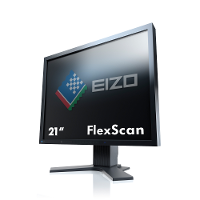 Lcd Monitor Eizo S2133 Bk 54.1 Cm (21.3 Inch) Energielabel N.V.T. Uxga 6 Ms Dvi, Vga, Displayport, Usb Ips Lcd