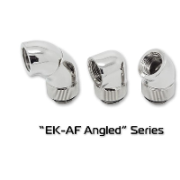 EKWB EK AF Angled 2×45° G1/4   Nickel