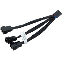 EKWB EK Cable Y Splitter 3 Fan PWM splitterkabel