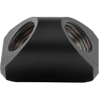 EKWB EK Quantum Torque Static FF 90°   Black verbinding
