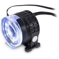 EK XTOP Revo D5 RGB PWM   Plexi (slvd.)
