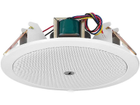 PA inbouwluidspreker Monacor EDL 612 Wit 1 stuks