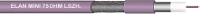 ELAN 70I136 Coaxkabel Buitendiameter: 4.8 RG179 75 Ω Violet 25 m