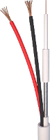 Elan 82251 Audio  En Videokabel 2 X 0.50 Mmâ² Wit Per Meter