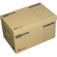 Elba Opbergdoos 100421143 54.5 Cm x 32 cm x 36 cm Golfkarton Naturel bruin 1 stuk(s)