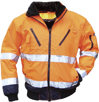 L+D ELDEE 5 IN 1 veiligheidspilotenjack XXL EN ISO 20471:2013 klasse 3 (als bodywarmer klasse 1), EN 343:2003+A1:2007, klasse 3/1