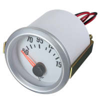 Electrical Oil Temp Gauge Celsius White Face Blue Led Temperature New