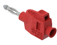 Electro PJP 1064 PRO CD1 R Banaanstekker Stekker, recht Stift Ø: 4 mm Rood 1 stuk(s)
