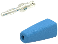 Electro PJP 210 C CD1 R Banaanstekker Stekker, recht Stift Ø: 2 mm Rood 1 stuk(s)