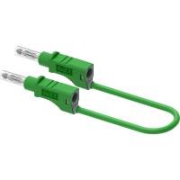 Electro PJP 2211/600V CD1 25V Meetsnoer Bananenstekker 25 cm Groen 1 stuk(s)