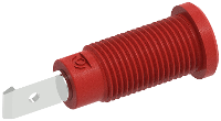 Electro PJP 228 2 I CD1 R Veiligheids inbouwbus Rood 1 stuk(s)
