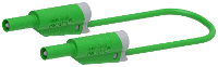 Electro PJP 2710 IEC CD1 50V Meetsnoer Banaanstekker 4 mm Banaanstekker 4 mm 50 cm Groen 1 stuk(s)