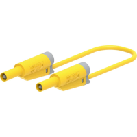 Electro PJP 2711 IEC CD1 100J Meetsnoer Bananenstekker 4 mm 1 m Geel 1 stuk(s)