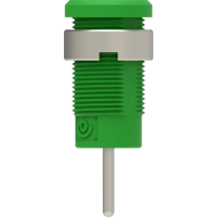 Electro PJP 3267 C CD1 V Veiligheids inbouwbus Stift Ø: 1.9 Mm Groen 1 stuk(s) Piece