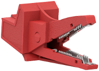 Electro PJP 5004/LM IEC CD1 R Krokodillenklem Rood Klembereik (max.): 13 Mm Lengte: 91 mm 1 stuk(s)