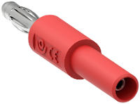 Electro PJP ADA1056 CD1 R Laagspannings adapter   Rood 1 stuk(s)