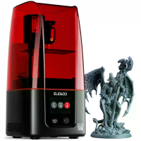 ELEGOO® MARS 4 9k MSLA 3D printer 7 inch 9K Mono LCD 153*77*175mm Groot bouwvolume Verbeterde luchtreiniger