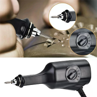 Elektrische graveerder 220V 25W verstelbare power metalen hout keramiek glas plastic graveerpennetool precisie graveerma