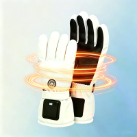 Elektrische verwarmde handschoenen USB handwarmer motorfietsen winter waterdicht winddicht thermisch digitaal display 3