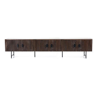 Eleonora Eleonora tv meubel Remi 6 drs. Bruin   45x250x56 cm