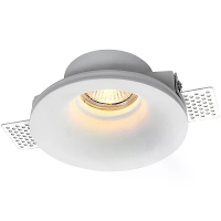 Elfeland GU10 Inbouw Gypsum Plafondlamp Anti Glare Ronde / Vierkante LED Spotlight voor Woonkamer Slaapkamer Thuisverlic