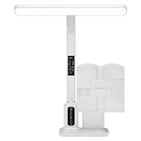 Elfeland LED Oogverzorging Bureau Lamp 3 Kleuren Temperatuur & 5 Niveaus Helderheid Dimbaar USB Oplaadbaar 6000mAh Met K