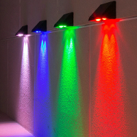 Elfeland LED Solar Wandlamp 5 Modi Waterdicht Buitengevelverlichting voor Tuin Patio Veranda Balkon Tuinwand Fence Decor