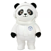 Elfeland Schattige Ruimteman Panda LED Galaxy Projectorlamp Met Ingebouwde Bluetooth Speaker Ster Projectie Nachtlamp Sl