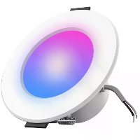 Elfeland Smart 5W RGB+CCT LED Inbouw Spot WiFi & Bluetooth Binnenverlichting 500lm Ondersteunt APP & Stemcontrole