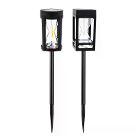 Elfeland Solar Tuinlicht, 2300K Warm Wit LED met Auto Sensor, Waterdichte Buitenverlichting voor Tuin, Pad, Binnenplaats