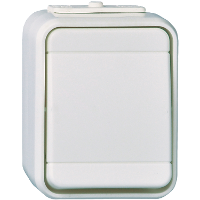442604   Push button 1 change over contact white 442604