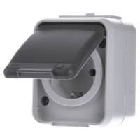 ELSO stopcontact 449009 16A AquaTop licht/basisgrijs Meerdere kleuren 1 stuk(s)