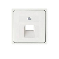 ELSO centrale plaat 366404 voor 1xRJ45 zonder JOY zuiver wit 1 stuk(s)