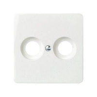 ELSO centrale plaat 503614 antennecontactdoos. 2 GATS zuiver wit 1 stuk(s)
