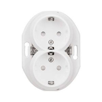 ELSO dubbele stekkerdoos WDE011122 KS ws Renova 1 stuk(s)