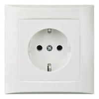 ELSO stopcontact 265024 16 A volledige plaat JOY zuiver wit Meerdere kleuren 1 stuk(s)