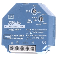 Eltako 61100832 Universele dimmer Blauw