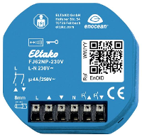 Eltako FJ62NP 230V Jaloezie  en rolluikactor Draadloos Inbouw (in muur)