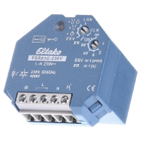 Eltako Draadloze schakelaar FSR61G 230V 1 kanaals Inbouw Schakelvermogen (max.) 400 W Bereik max. (In het vrije veld) 30 m
