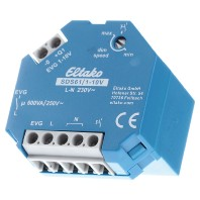 Eltako 61100800 DIN rail dimmer Blauw