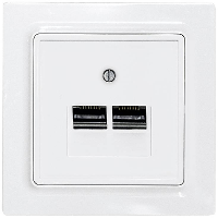 Eltako UAE55E/2 wg UAE/IAE afdekking Schroefbevestiging