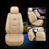 1 PC Universele Volledige Auto Stoel Mat Cover PU Leder Ademend Kussen Pad