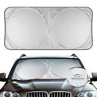 ELUTO Auto Voorkant Zonneschermen Bedekking Zilver Gecoate Polyester