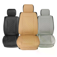 ELUTO Autostoelhoezen Auto Voor PU Leder Universele Kussens Deluxe Interieur