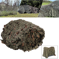 Multi size camouflagenet snel droog en waterdicht met omkeerbaar groen/bruin ontwerp voor jacht/schieten.