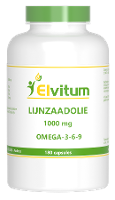 Elvitum Lijnzaadolie 1000mg Omega 3 6 9 Capsules