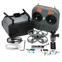 Emax Tinyhawk Lite Analoge 75mm 1S RTF RC FPV Racing Drone met E8 Afstandsbediening Transporter II Goggle voor Beginners