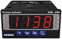 Emko ESM 4900 2 punt, P, PI, PD, PID Universele regelaar Pt100  200 tot +1700 °C Relais 5 A (l x b x h) 86.5 X 48 x 96 mm