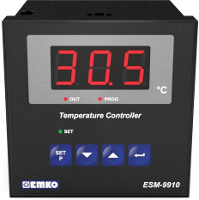 Emko ESM 9910.5.18.0.1/01.00/2.0.0.0 Tweestandenregelaar Temperatuurregelaar NTC  50 tot 100 °C Relais 7 A (l x b x h) 96 x 96 x 96 mm
